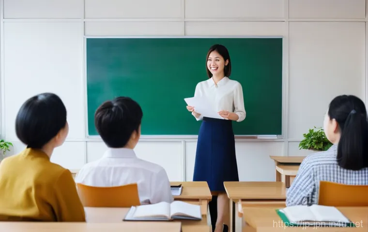 JLPT 취득 후 일본 내 아카데미 설립 사례 - Image Prompt 1: The Joy of Sharing JLPT Knowledge**