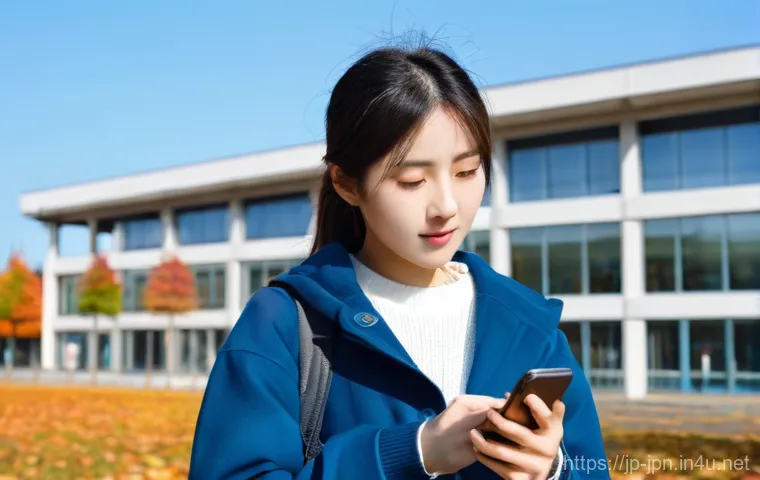 JLPT 시험 장소와 준비물 체크리스트 - **Prompt 1: JLPT Exam Day Morning – Focused Arrival**
    A young adult Japanese woman in her early ...