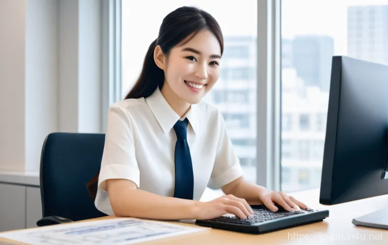 JLPT와 일본 내 자격증과의 연계성 - In a sleek, contemporary Japanese office meeting room, a diverse team of professionals (men and wome...