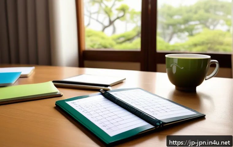 JLPT와 일본어 시험 응시자 성공 스토리 - A modern Japanese learner&rsquo;s study scene featuring a smartphone with a flashcard app open, showing Ja...