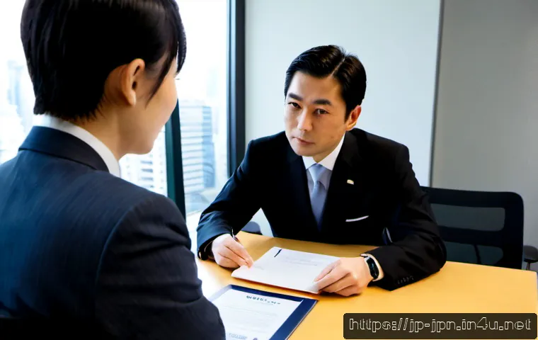 JLPT 자격증을 활용한 비즈니스 회의 성공 사례 - Photorealistic Japanese business meeting in a bright modern Tokyo office, a confident Japanese profe...
